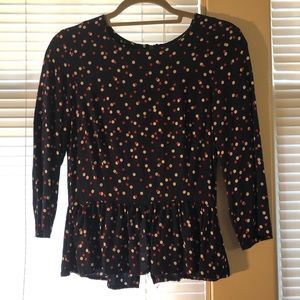 H&M Women’s Peplum Blouse